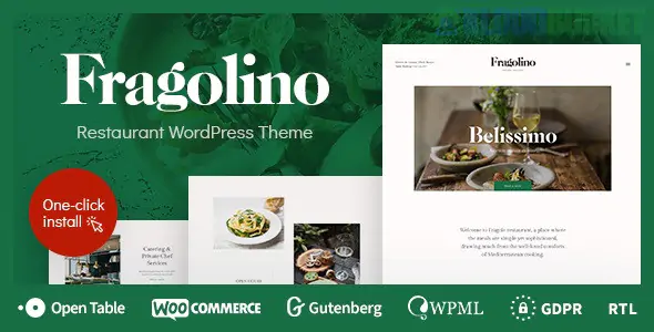 Fragolino - an Exquisite Restaurant WordPress Theme 1.1.0