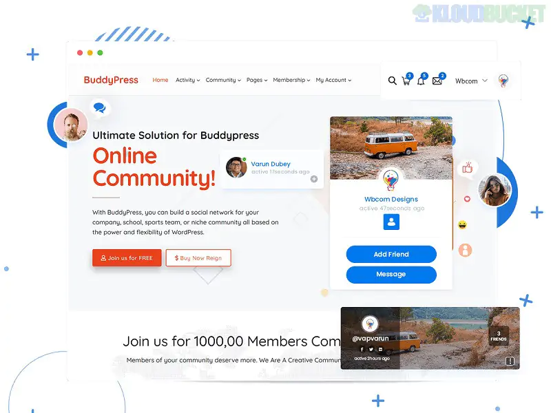 Reign | BuddyPress & bbPress WordPress Theme 6.8.9