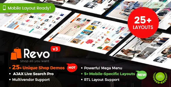 Revo | Multipurpose WooCommerce WordPress Theme 4.0.30