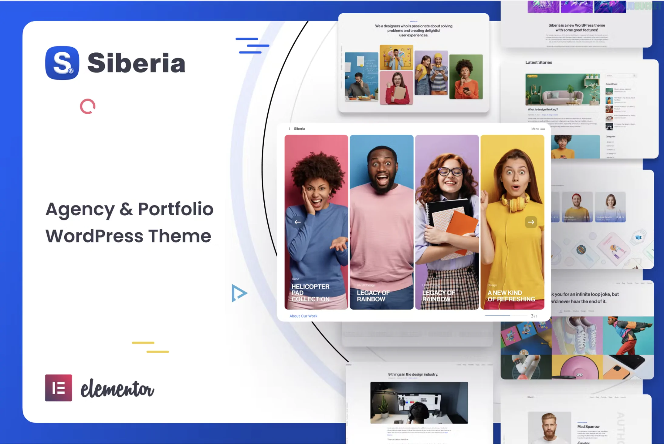 Siberia - Portfolio WordPress Theme 1.0.0