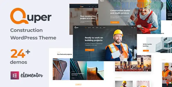 Quper - Construction and Architecture WordPress Theme 1.19