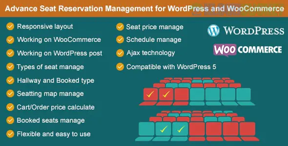 Advance Seat Reservation Management for WooCommerce 3.1
