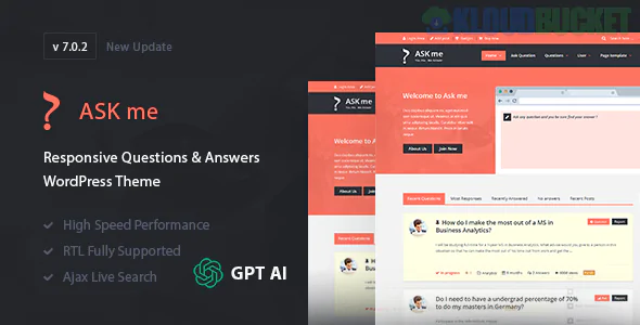 Ask Me Theme | Responsive Questions & Answers WordPress 7.0.1