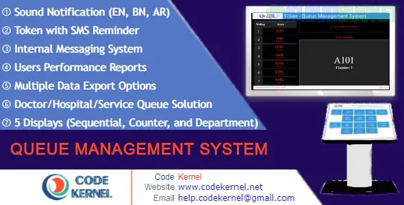 Queue Management System PHP Script 5.0