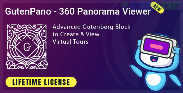 GutenPano - 360 Panorama Viewer for Gutenberg 1.1.0