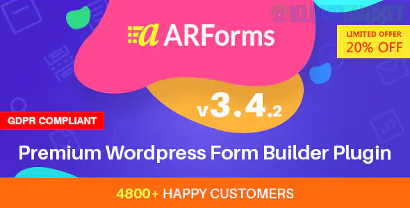 ARForms - Best Wordpress Form Builder Plugin 6.9.5