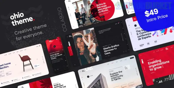 Ohio | Creative Portfolio & Agency WordPress Theme By Colabrio v3.5.5
