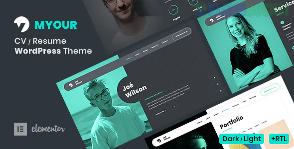 Myour Theme | CV WordPress Theme 1.5.1