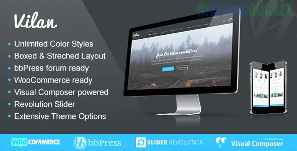 Vilan - Corporate, Shop & Forum WordPress Theme 2.9