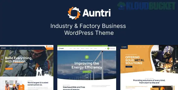 Auntri - Industry & Factory WordPress Theme 1.0.8