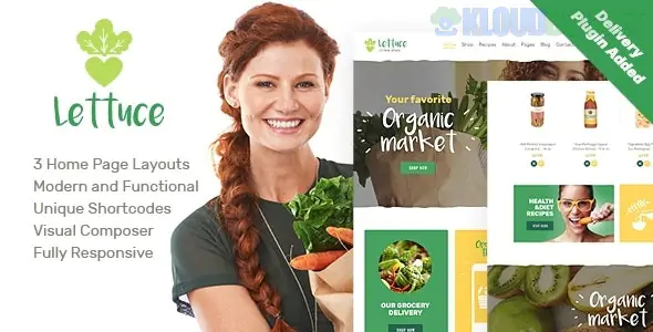 Lettuce | Organic Food & Eco Online Store Products WordPress Theme 1.1.5
