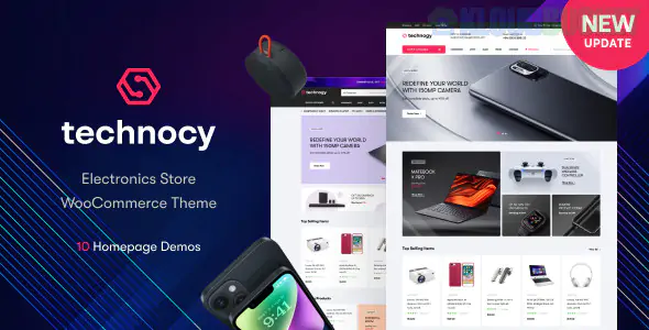 Technocy Theme | Electronics Store WooCommerce Theme 2.0.0