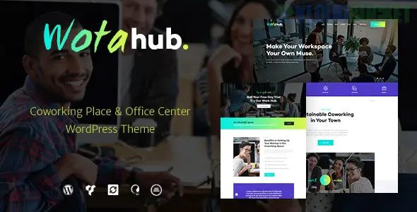 WotaHub | Coworking Space WordPress Theme 1.1.0