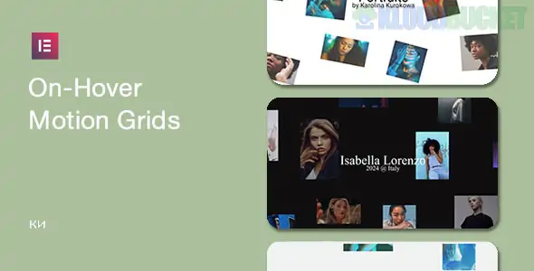 On -Hover Motion Grids for Elementor 1.0.0