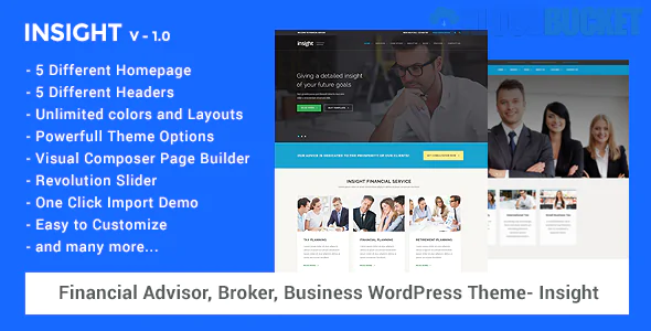 Insight - Financial Advisor, Business WordPress Theme 1.3.3