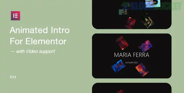 Animated Intro for Elementor 1.0.0