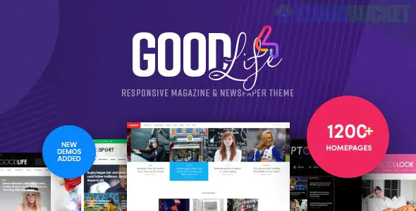 GoodLife - Magazine & Newspaper WordPress Theme 4.6.5