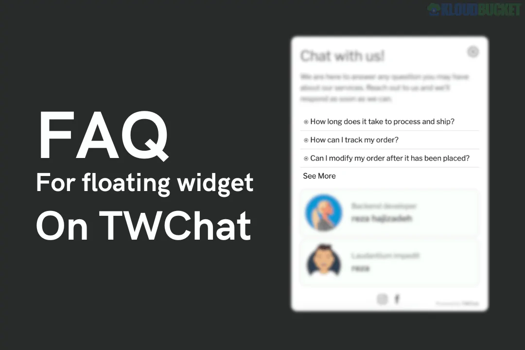 TWChat - Floating Widget FAQ Add-on Premium 1.0.0