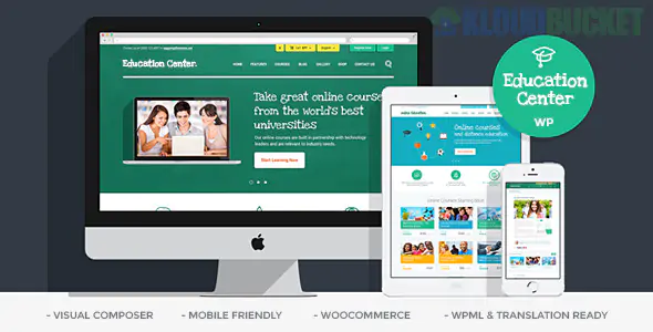 Education Center | LMS Online University & School Courses Studying WordPress Theme 3.6.12