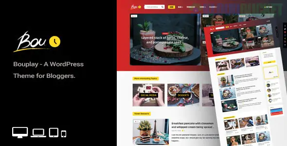 Bouplay WP - A WordPress Theme for Bloggers 2.5