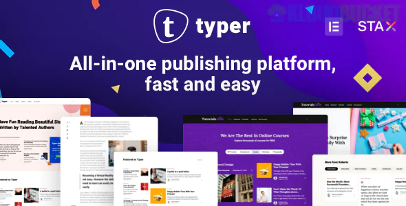 Typer Theme | Amazing Blog and Multi Author Publishing Theme 1.20.0