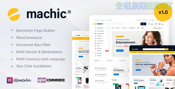 Machic - Electronics Store WooCommerce Theme 1.5.5