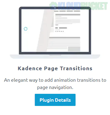 Kadence Page Transitions Plugin 1.0.8