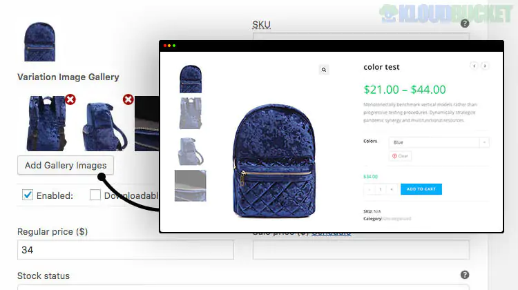 Additional Variation Images Gallery For WooCommerce