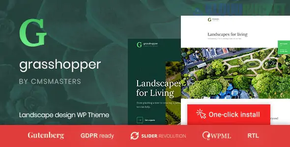 Grasshopper - Landscape Design and Gardening Services WP Theme 1.1.3