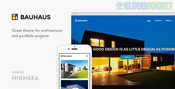 Bauhaus - Architecture & Portfolio WordPress Theme 1.3.8