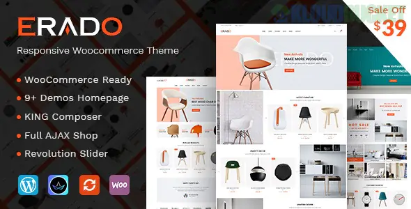 Erado - eCommerce WordPress Theme 1.7