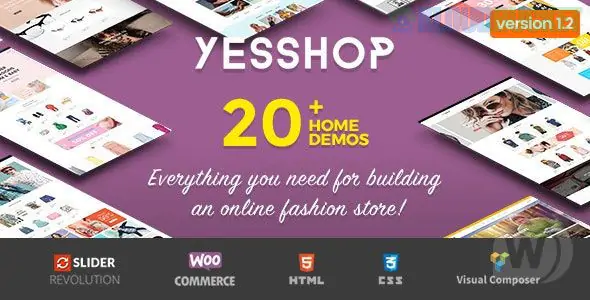 Yesshop - Responsive Multipurpose WordPress WooCommerce Theme 1.3.7