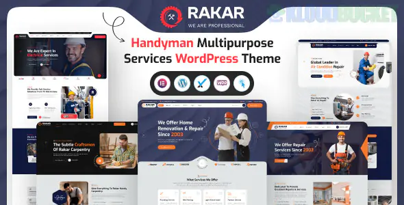 Rakar - Multipurpose Services WordPress Theme 1.0.0
