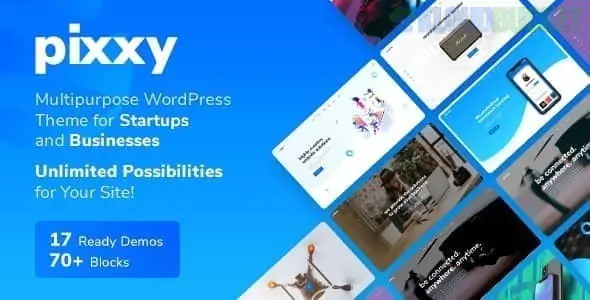 Pixxy - App, Software & SaaS Startup WordPress Theme 1.1.2
