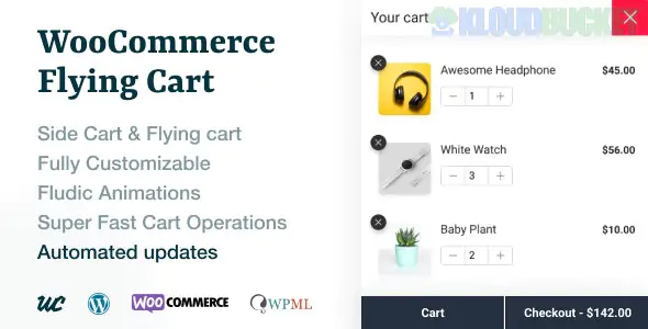 WooCommerce Flying Cart By WeCreativeZ 1.7.0