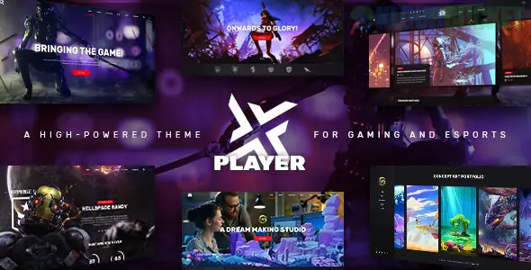 PlayerX | A High|powered Theme for Gaming and eSports 2.2