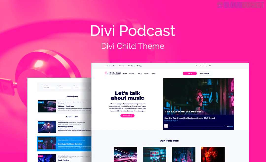 Divi Podcast Child Theme 1.1.5