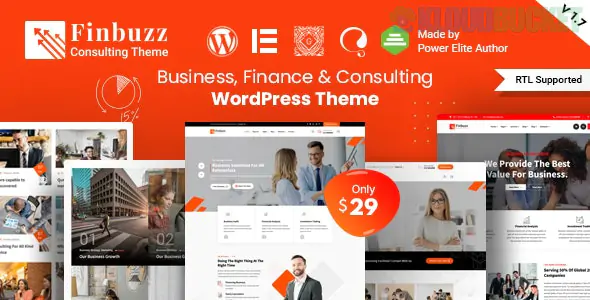 Finbuzz - Corporate Business WordPress Theme 2.1.7