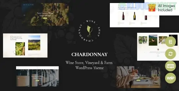 Chardonnay - Wine Store & Vineyard WordPress Theme 1.19
