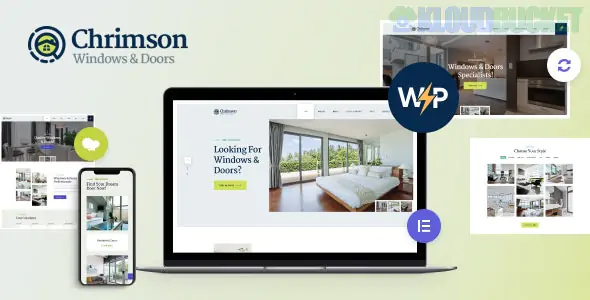 Chrimson | Windows & Doors Installation Services Store WordPress Theme + AI 2.6