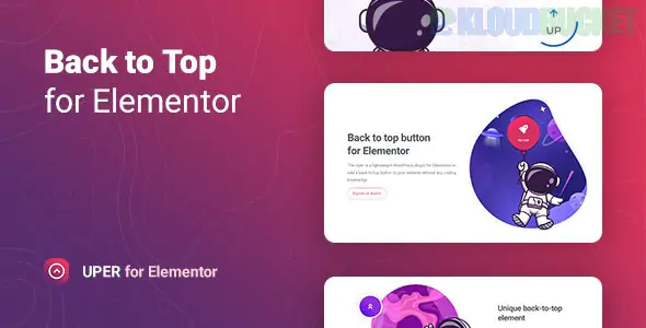 Uper - Back to Top Button for Elementor 1.0.4