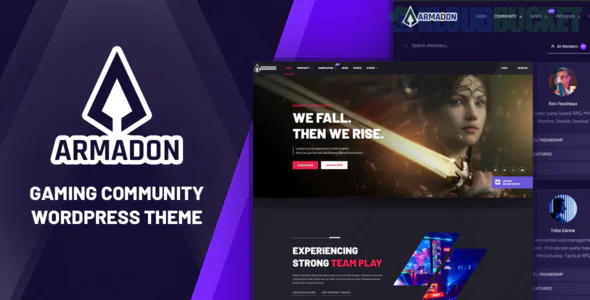 Armadon Theme | Gaming Community WordPress Theme 1.1.0