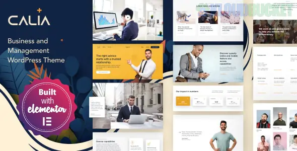 Calia - Business and Management WordPress Theme 1.2.49