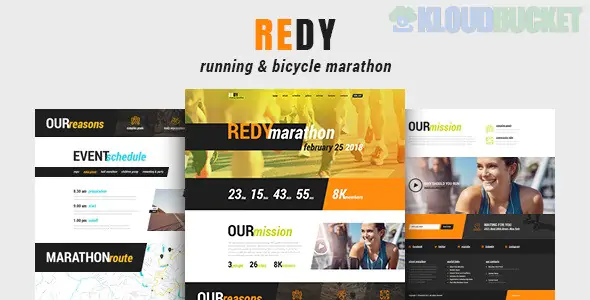 Redy | Marathon & Sports WordPress Theme 1.0.2