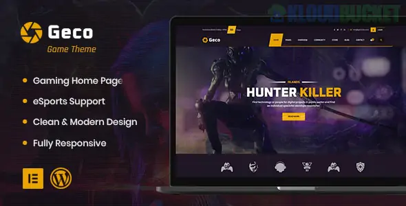 Geco - eSports and Gaming WordPress Theme + Buddypress 1.0.3
