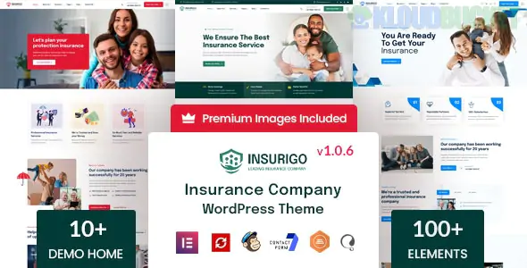 Insurigo - Insurance WordPress Theme 1.0.6