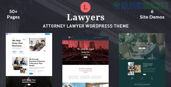 Lawyers Theme | Attorney Law Consulting Theme 4.5.3