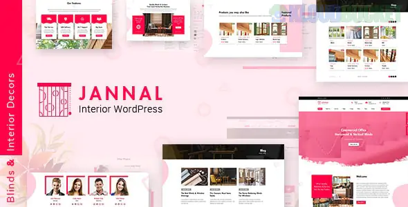 Jannal - Windows Curtains & Doors Service WordPress Theme 2.6