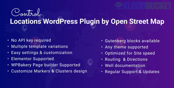 Control Locations - WordPress Map Finder Plugin for Store Locator & Service Center 1.2.8