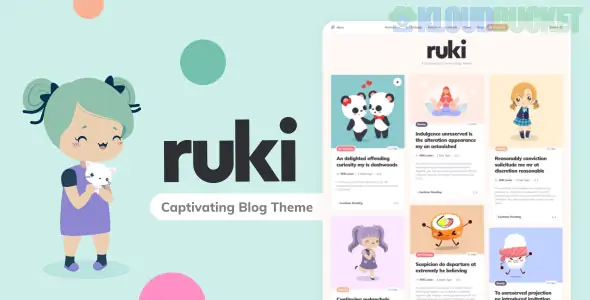 Ruki - A Captivating Personal Blog Theme 1.4.8